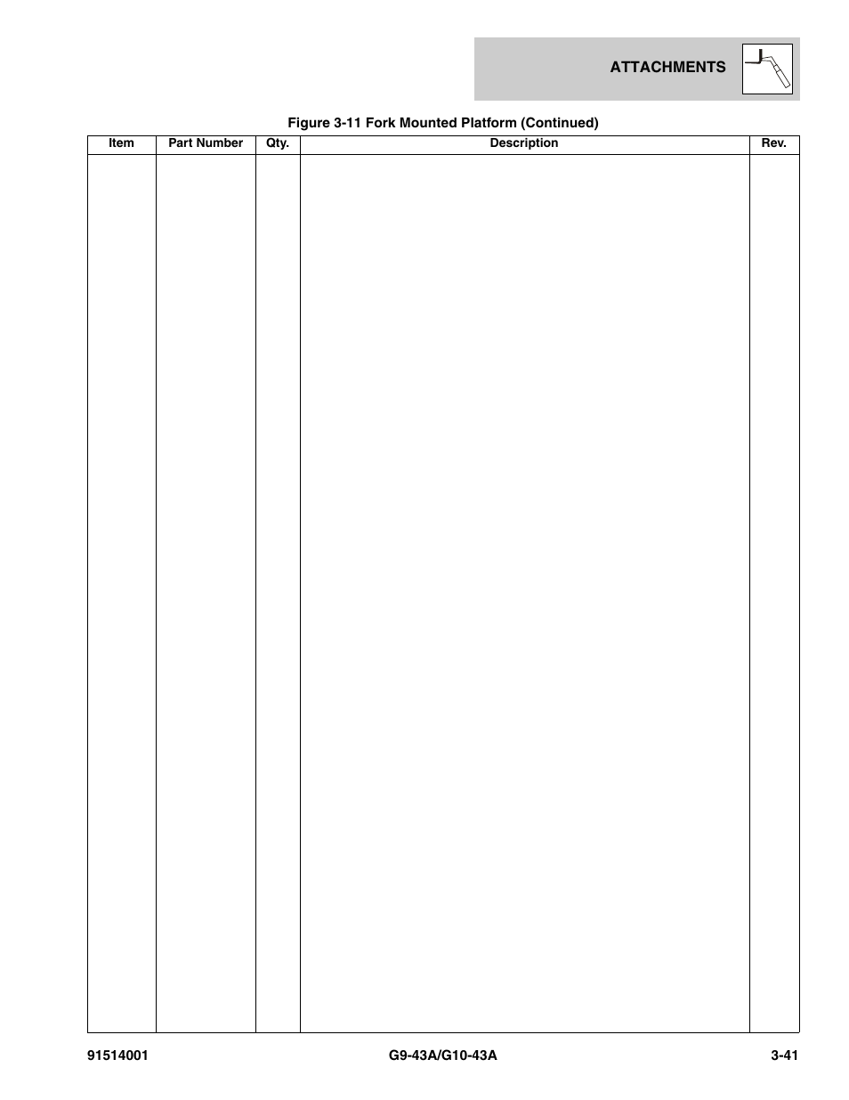 JLG G10-43A Parts Manual User Manual | Page 91 / 788