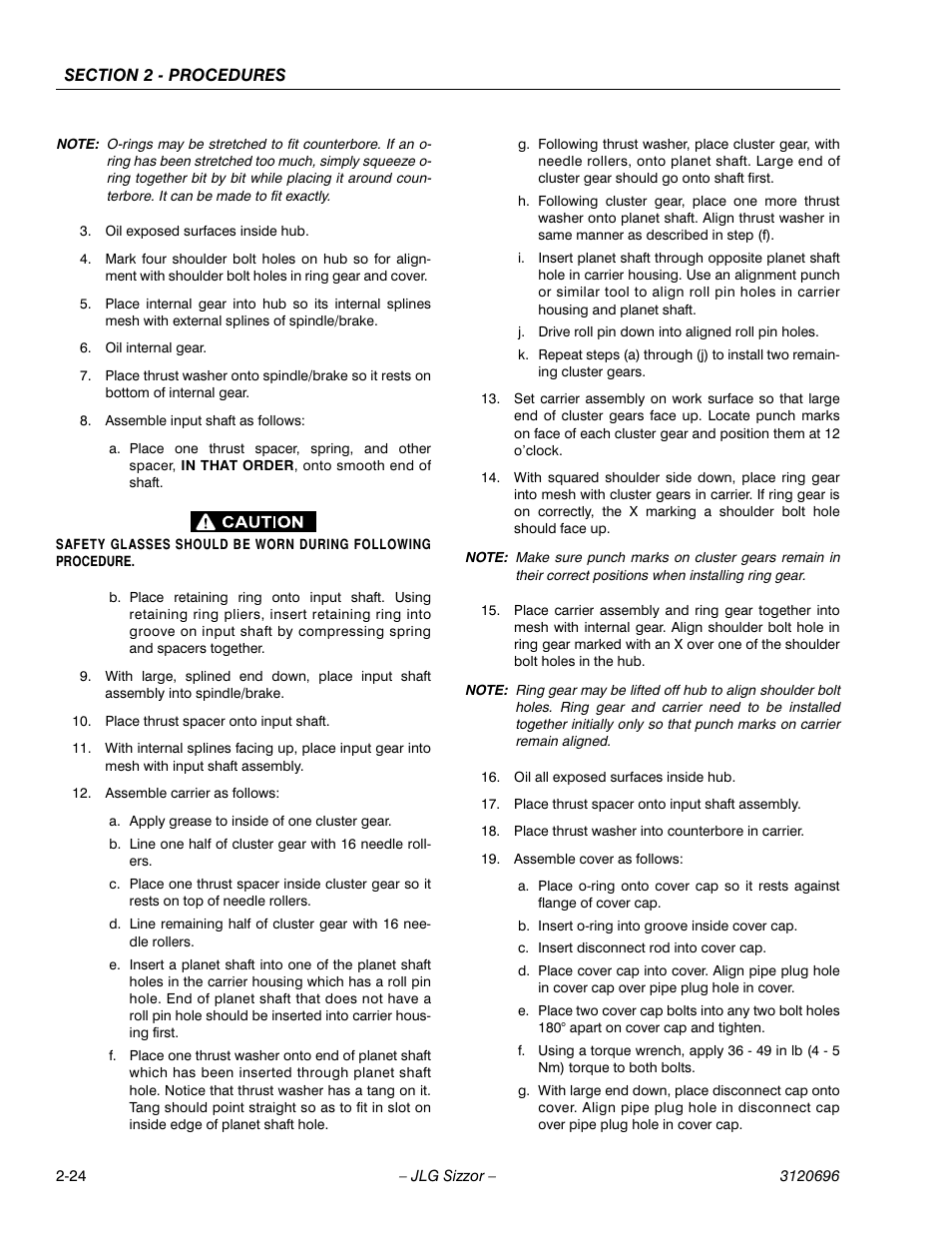JLG 500RTS ANSI Service Manual User Manual | Page 40 / 98