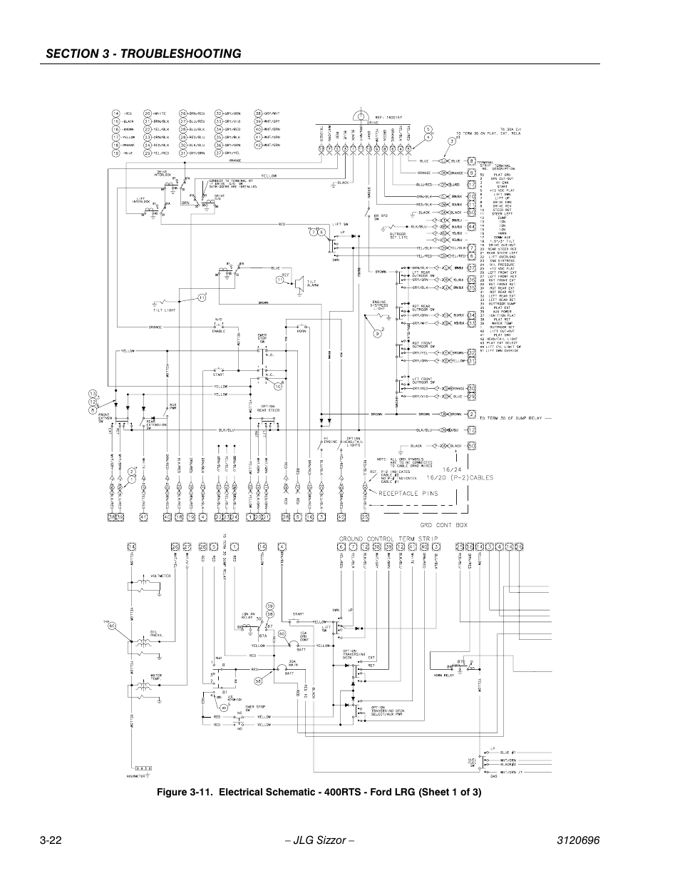 JLG 500RTS ANSI Service Manual User Manual | Page 70 / 98