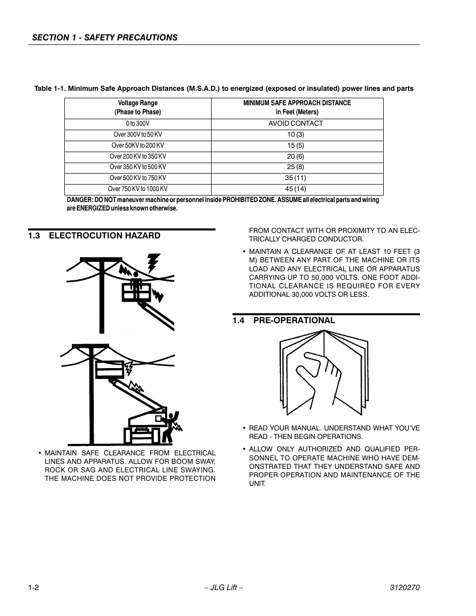 JLG 80HX_HX+6 ANSI Operator Manual User Manual | Page 14 / 104