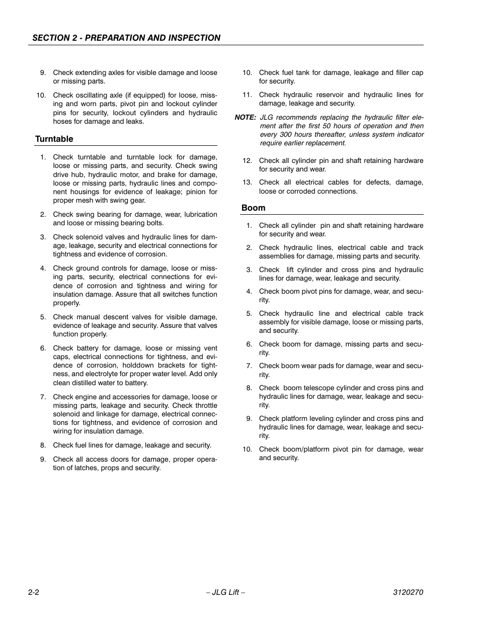 JLG 80HX_HX+6 ANSI Operator Manual User Manual | Page 22 / 104
