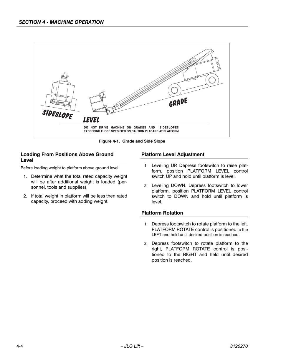 JLG 80HX_HX+6 ANSI Operator Manual User Manual | Page 88 / 104