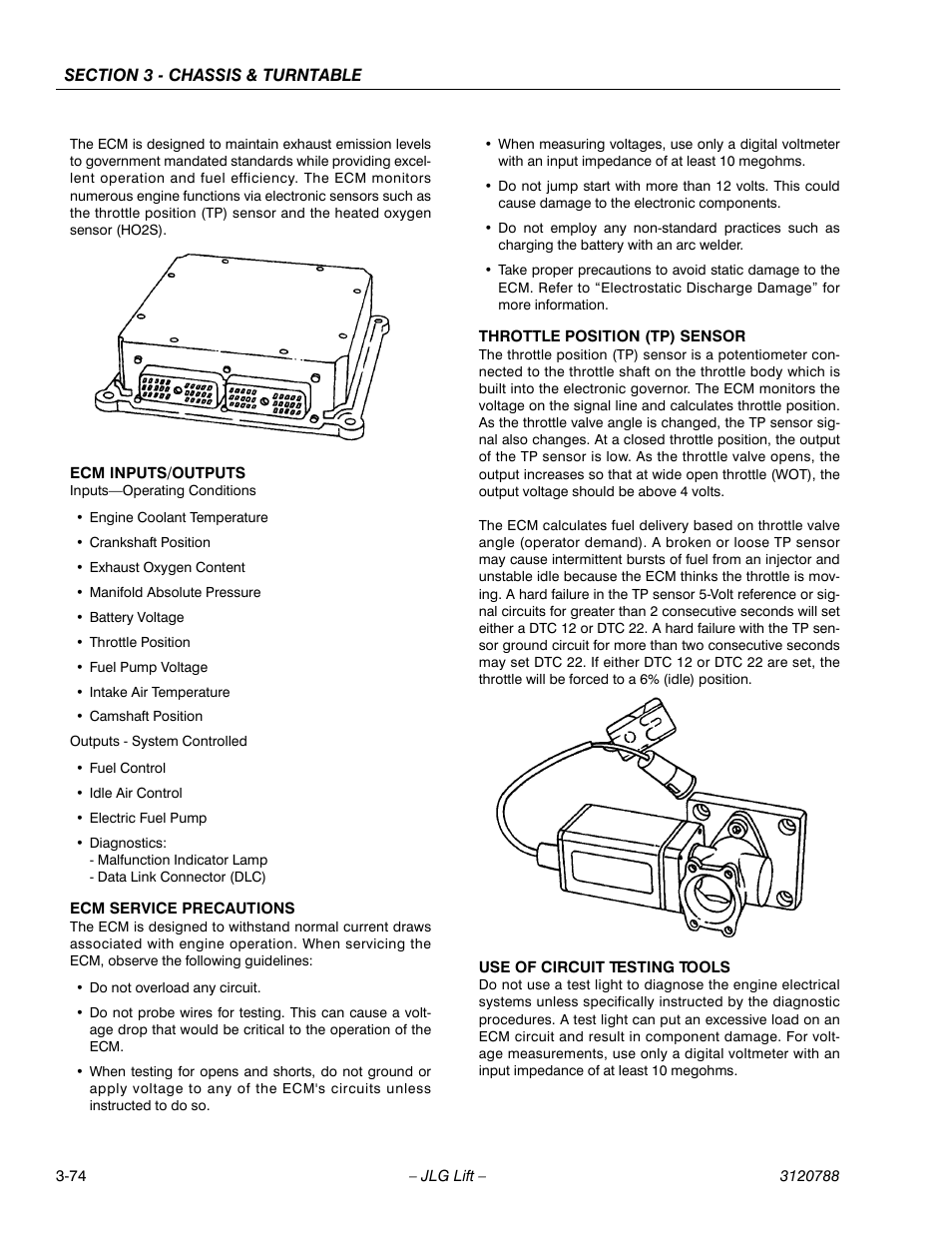 JLG 460SJ ANSI Service Manual User Manual | Page 128 / 464