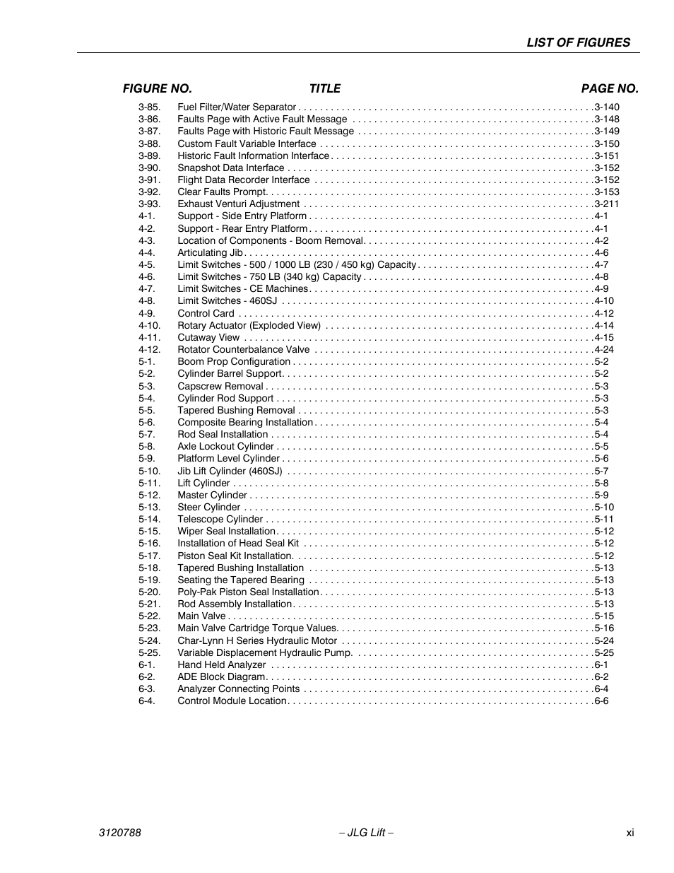 JLG 460SJ ANSI Service Manual User Manual | Page 15 / 464