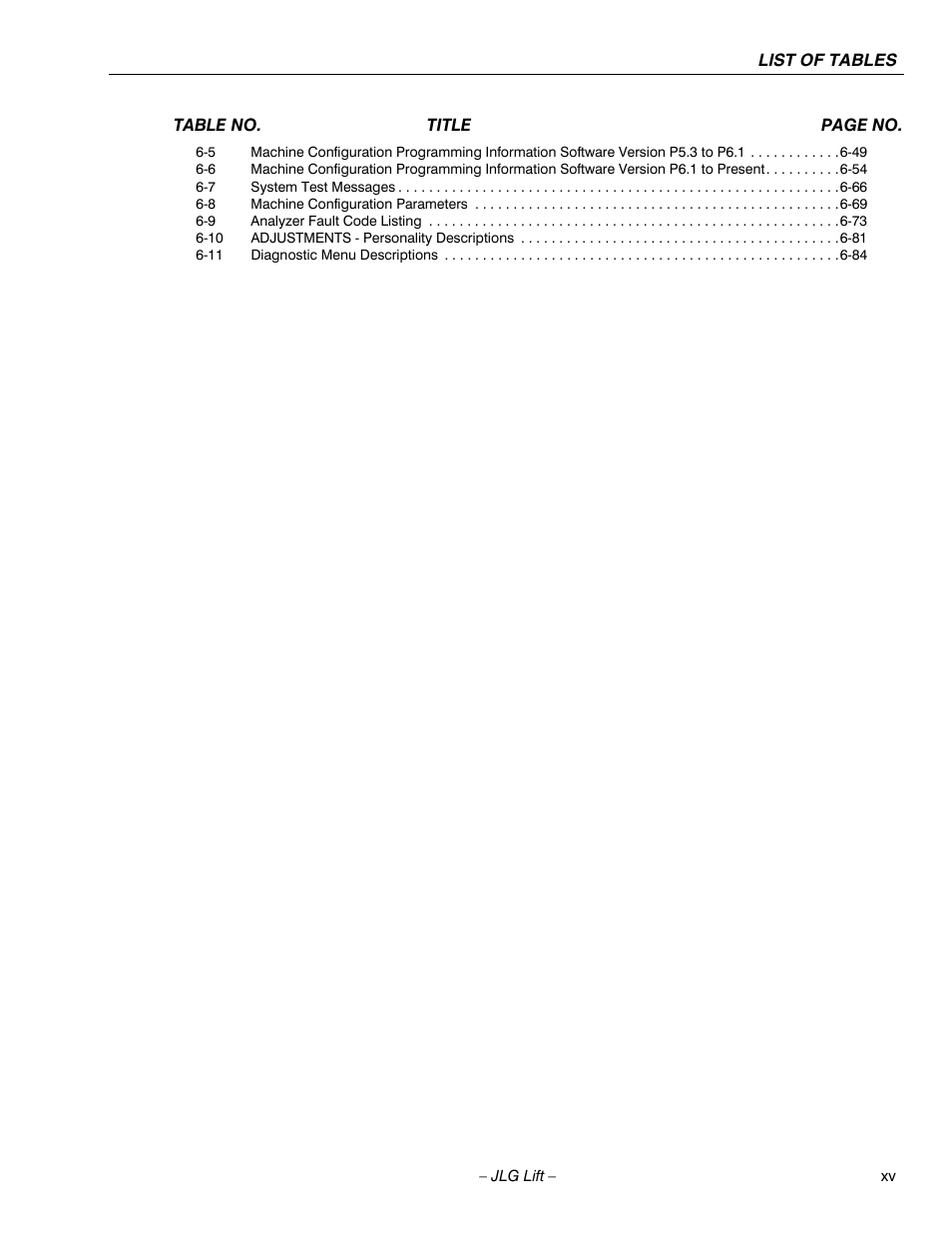 JLG 460SJ ANSI Service Manual User Manual | Page 19 / 464