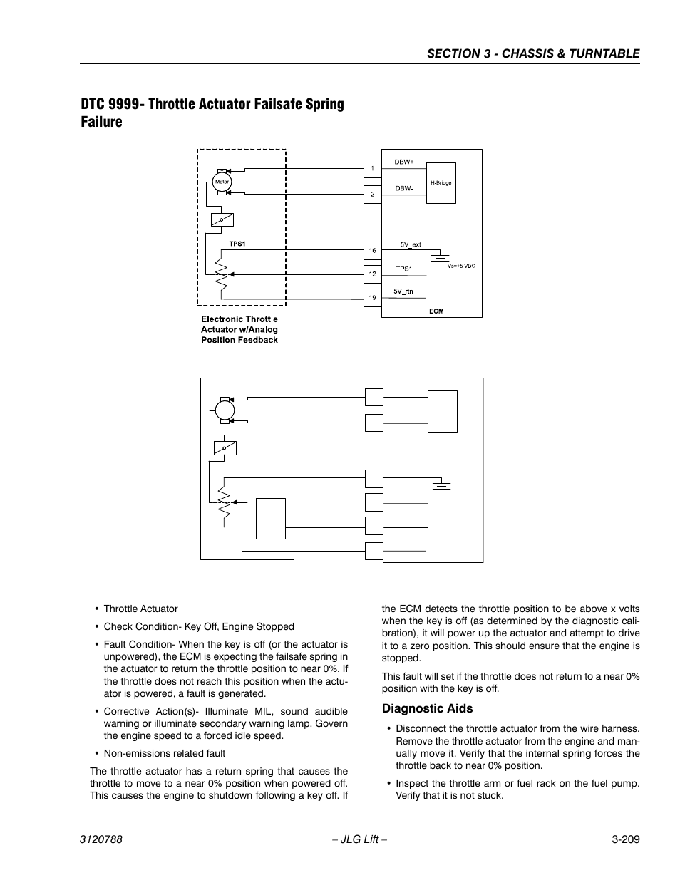Diagnostic aids | JLG 460SJ ANSI Service Manual User Manual | Page 263 / 464