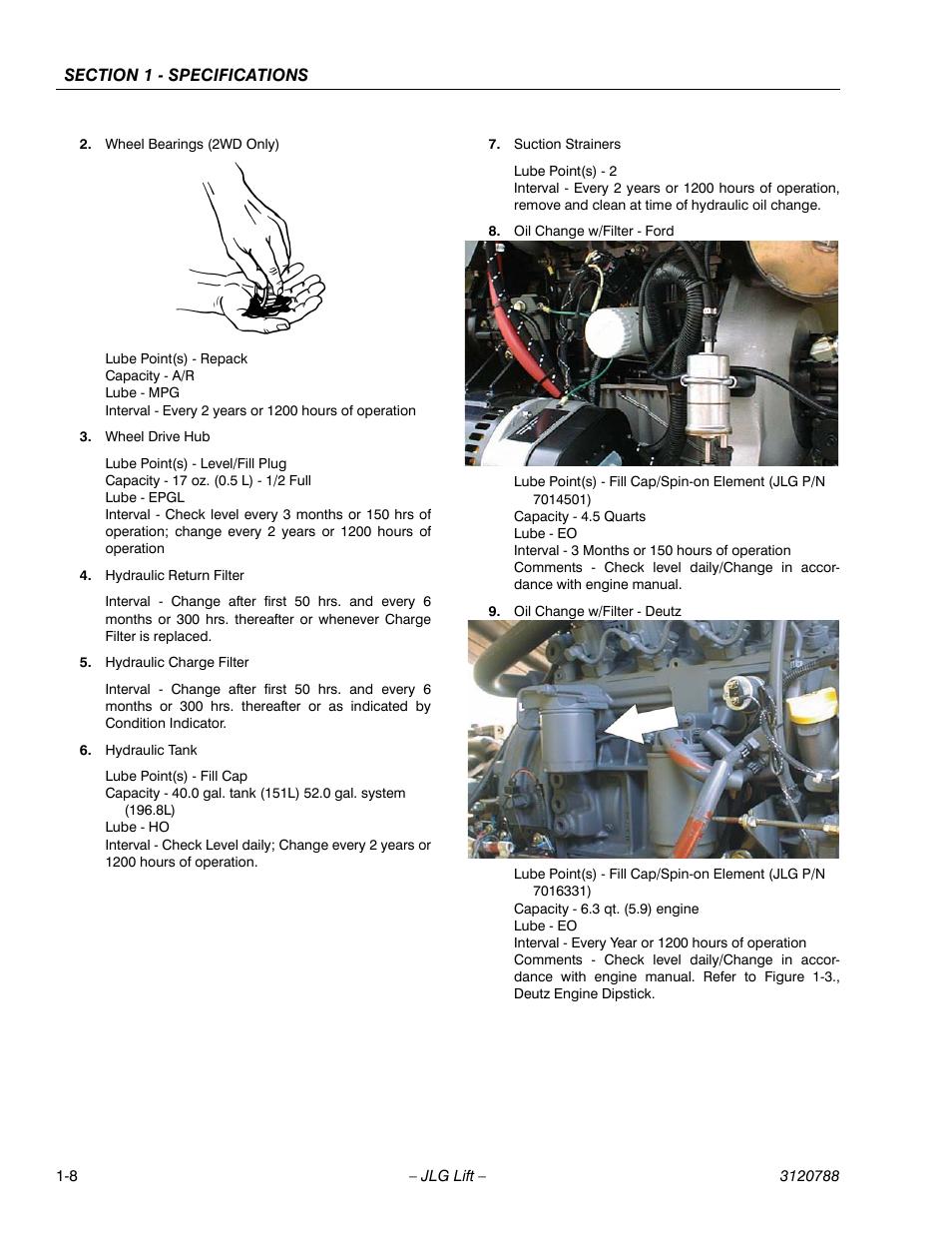 JLG 460SJ ANSI Service Manual User Manual | Page 28 / 464