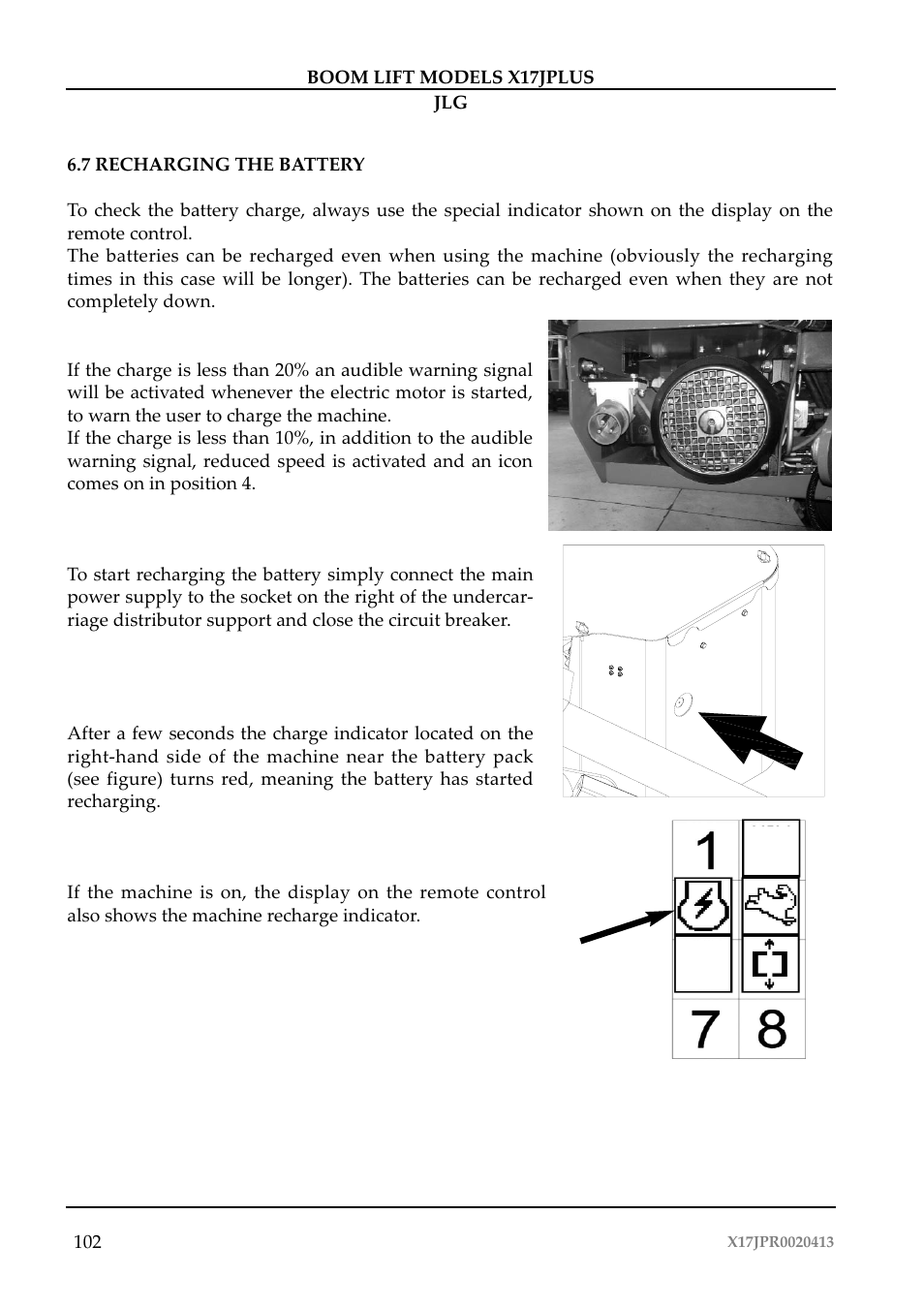 JLG X17J Plus Operator Manual User Manual | Page 106 / 176