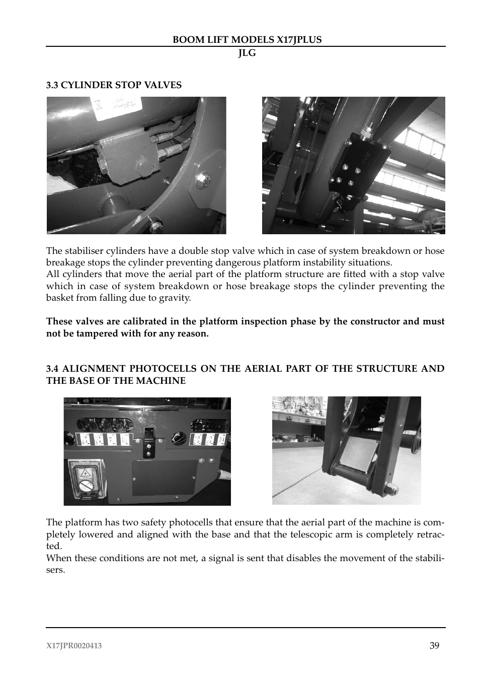 JLG X17J Plus Operator Manual User Manual | Page 43 / 176