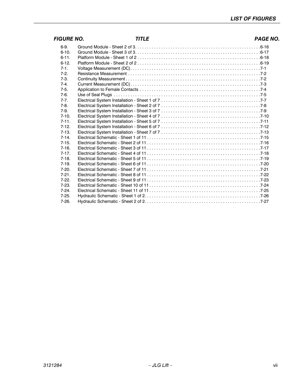 JLG 18RS Service Manual User Manual | Page 11 / 230