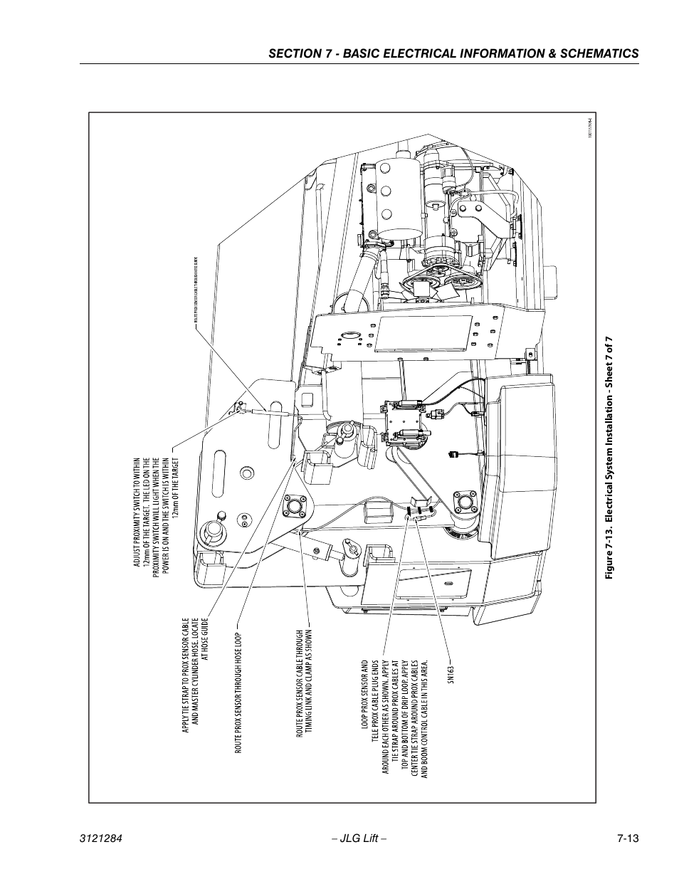 Electrical system installation - sheet 7 of 7 -13 | JLG 18RS Service Manual User Manual | Page 213 / 230
