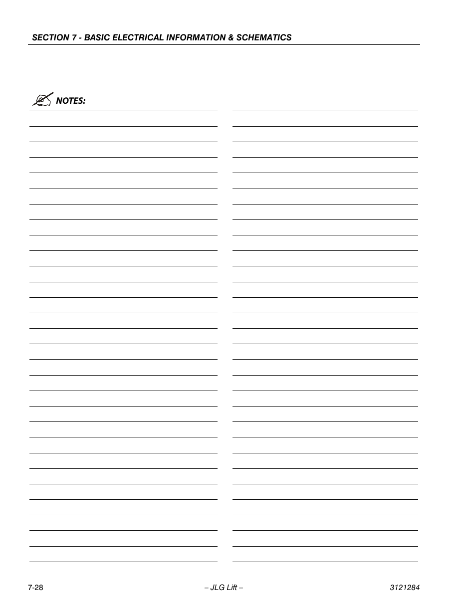 JLG 18RS Service Manual User Manual | Page 228 / 230