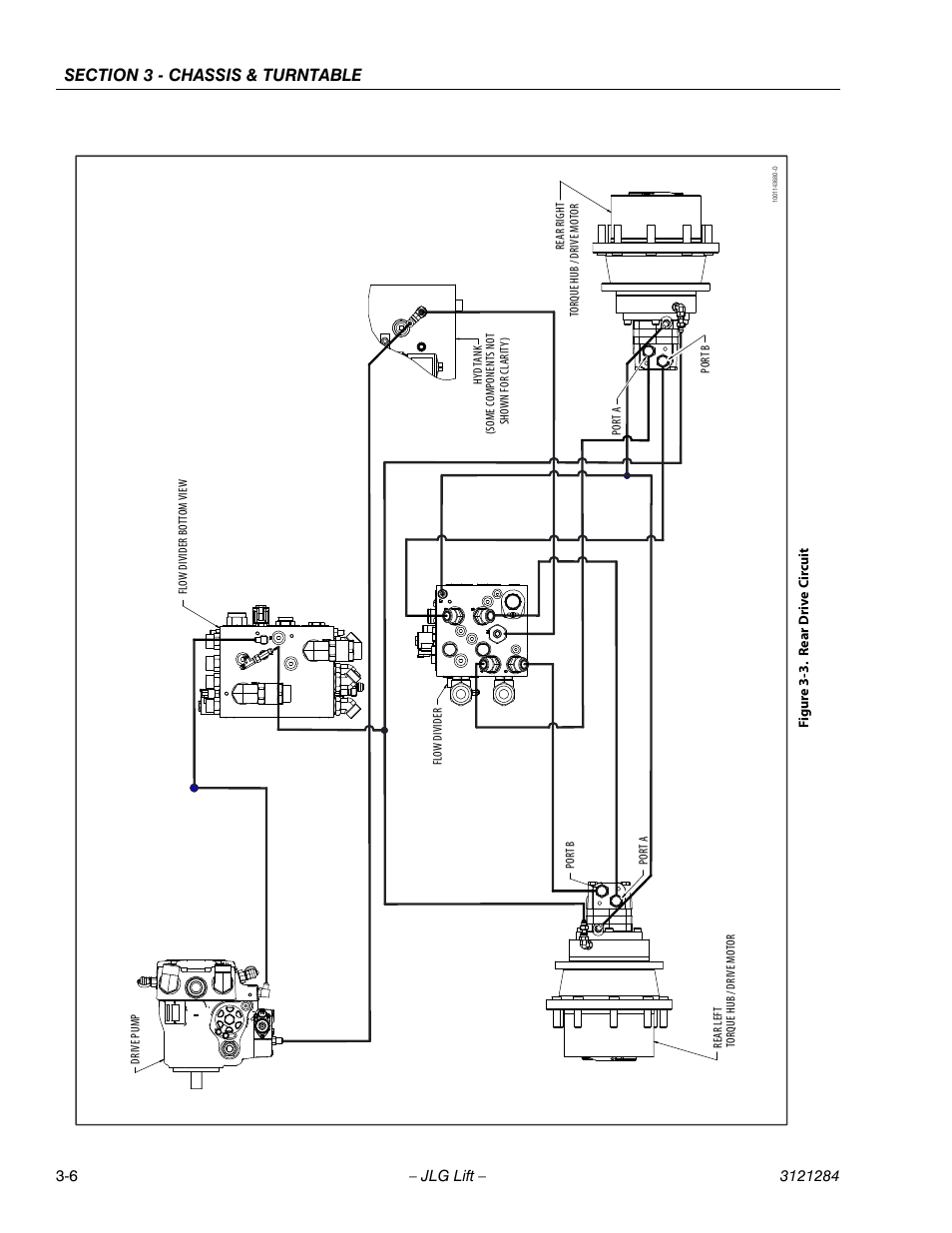 Rear drive circuit -6 | JLG 18RS Service Manual User Manual | Page 44 / 230