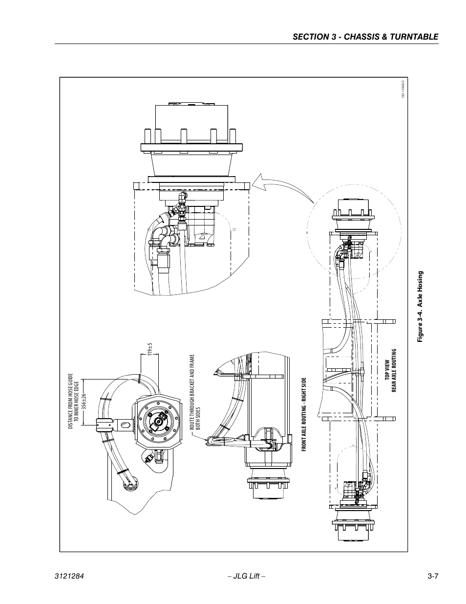 Axle hosing -7 | JLG 18RS Service Manual User Manual | Page 45 / 230