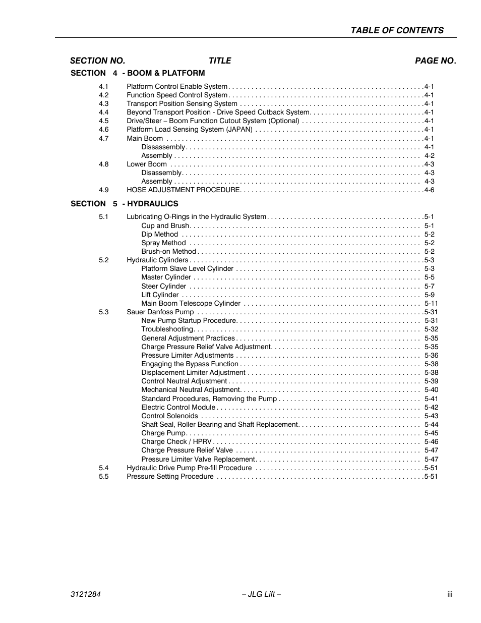 JLG 18RS Service Manual User Manual | Page 7 / 230