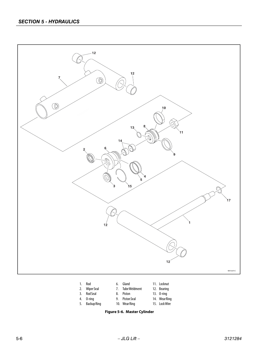 Master cylinder -6 | JLG 18RS Service Manual User Manual | Page 96 / 230