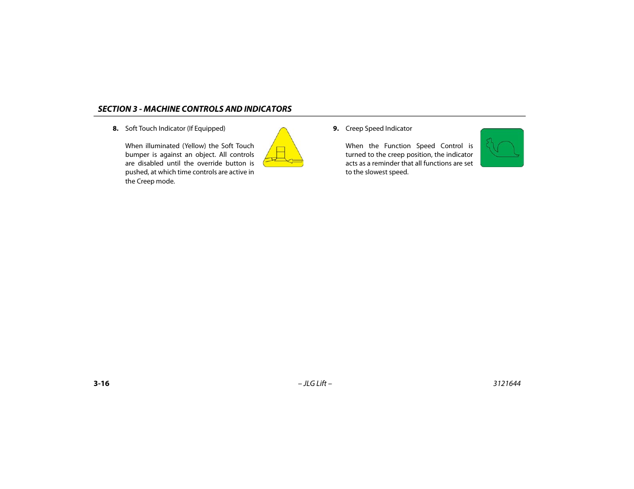 JLG M400 Operator Manual User Manual | Page 50 / 108