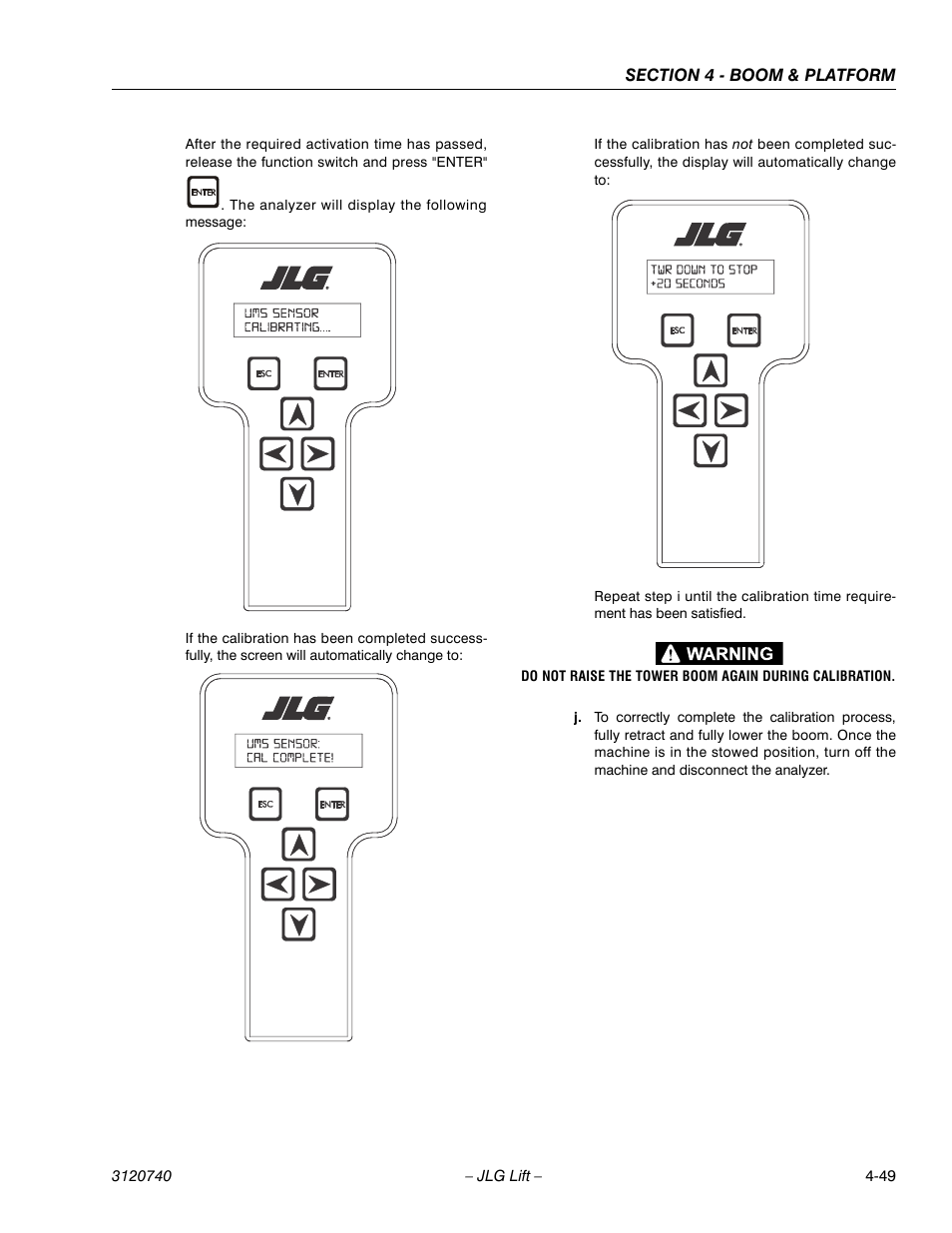 JLG 800A_AJ ANSI Service Manual User Manual | Page 263 / 464