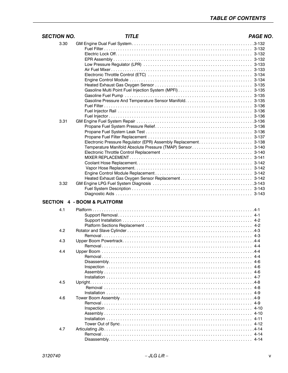 JLG 800A_AJ ANSI Service Manual User Manual | Page 9 / 464