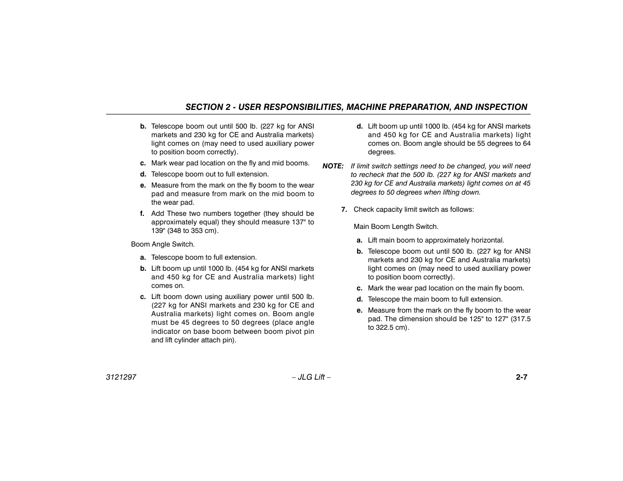 JLG 660SJ Operator Manual User Manual | Page 27 / 118