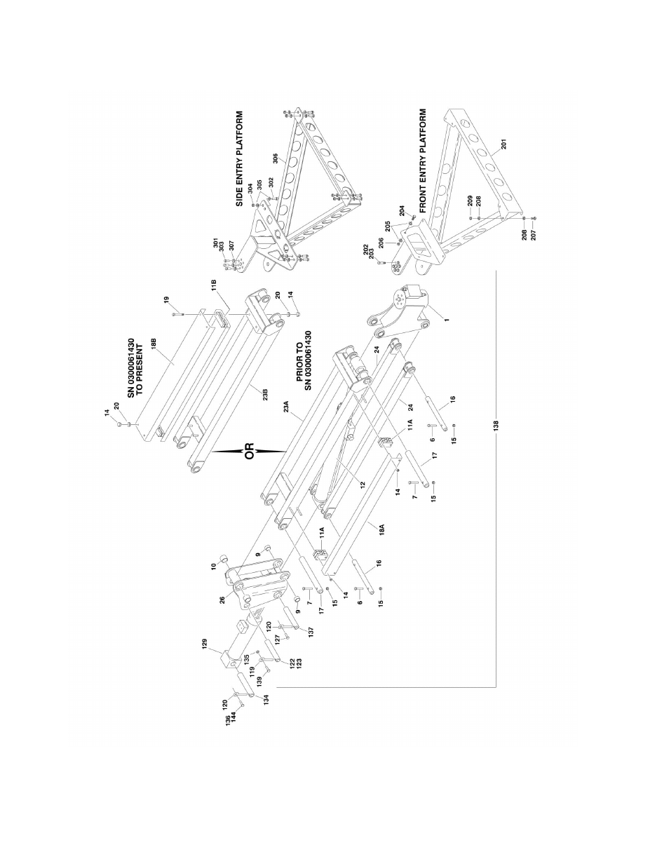 JLG M450 ANSI Parts Manual User Manual | Page 102 / 266