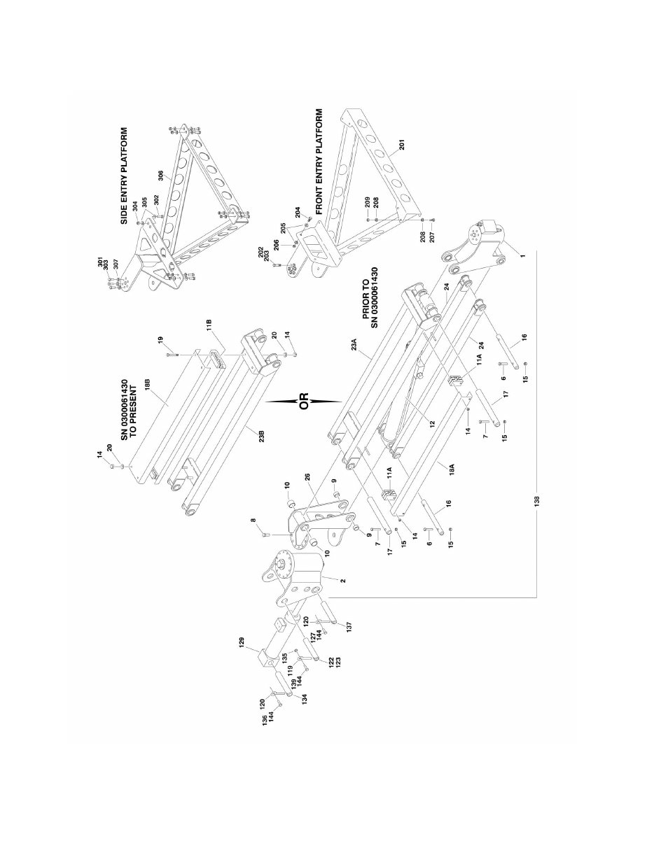 JLG M450 ANSI Parts Manual User Manual | Page 110 / 266