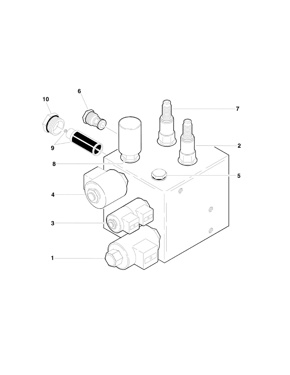 Figure 1-6. brake/steer valve assembly | JLG M450 ANSI Parts Manual User Manual | Page 28 / 266