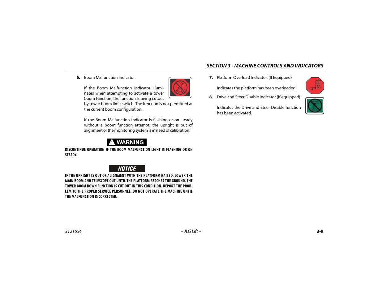 JLG 740AJ Operator Manual User Manual | Page 55 / 130