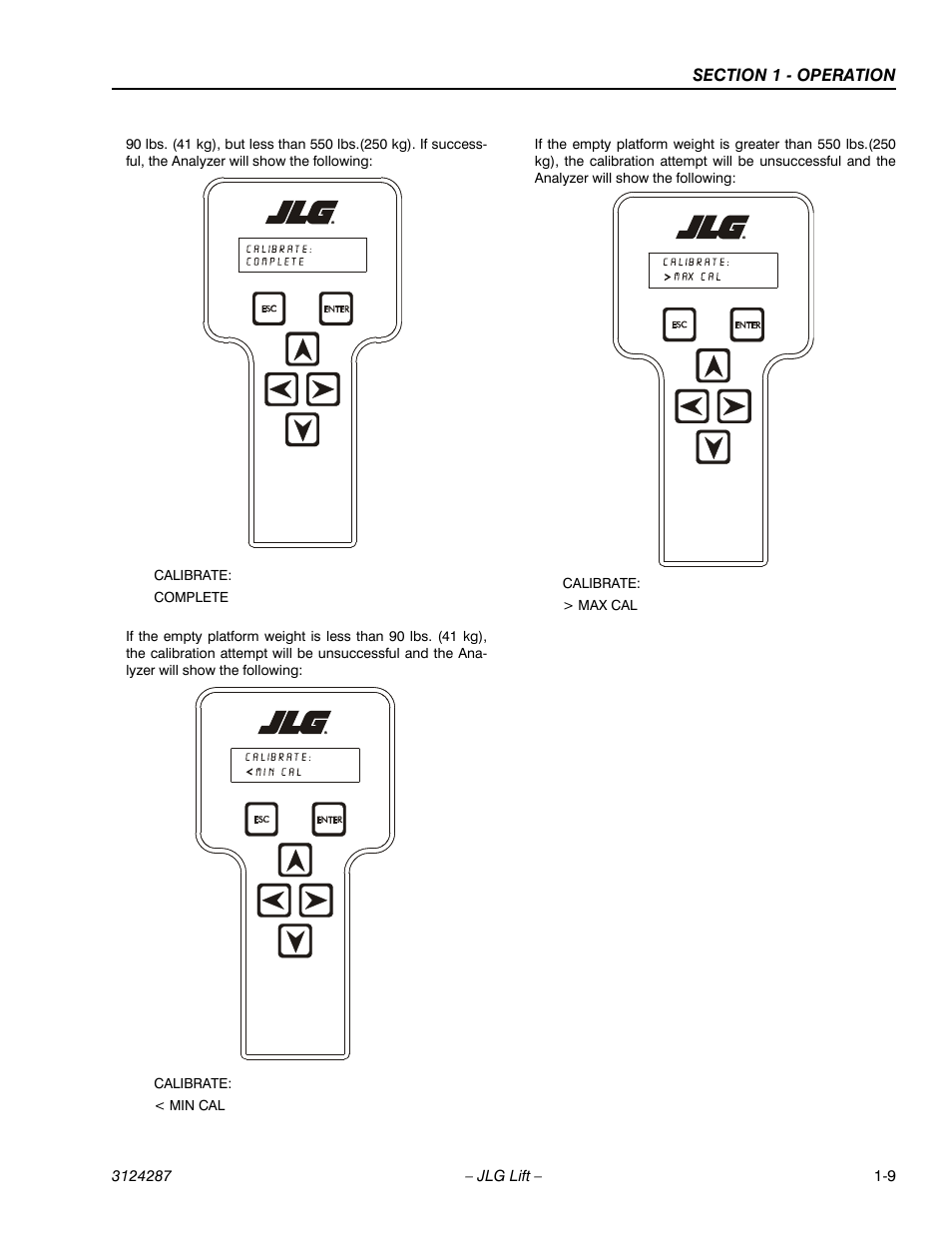 JLG LSS Boom User Manual | Page 19 / 68