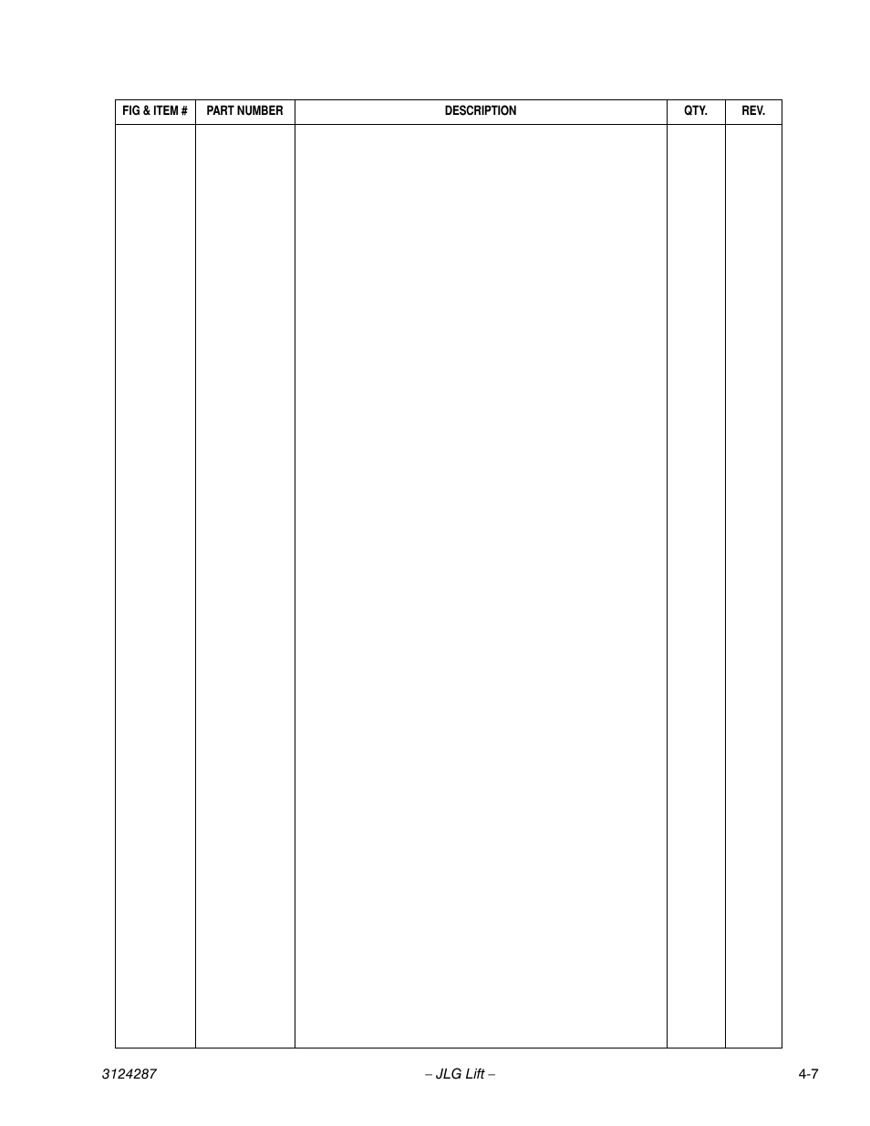 JLG LSS Boom User Manual | Page 63 / 68