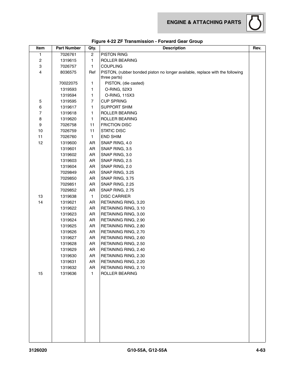 JLG G12-55A Parts Manual User Manual | Page 211 / 728