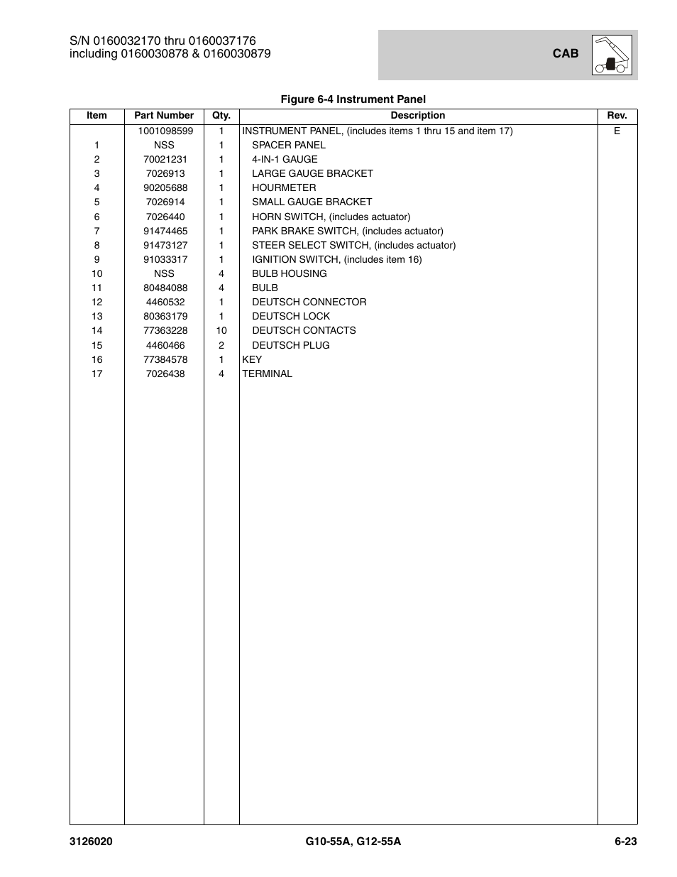 JLG G12-55A Parts Manual User Manual | Page 291 / 728