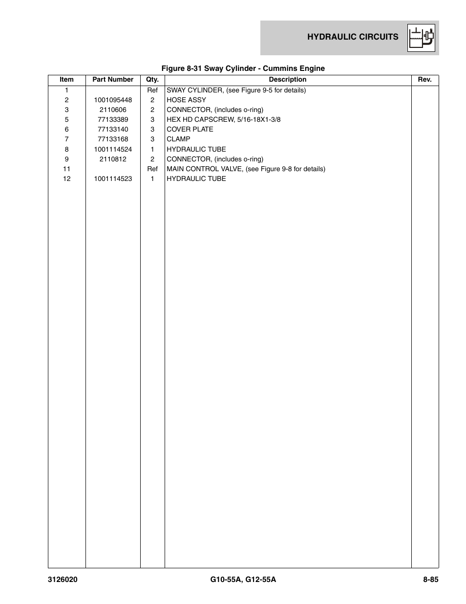 JLG G12-55A Parts Manual User Manual | Page 421 / 728