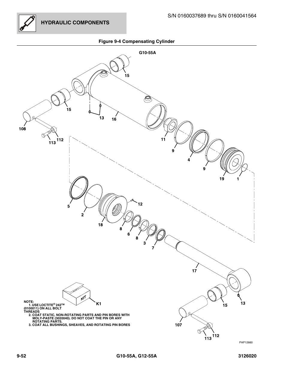 Hydraulic components | JLG G12-55A Parts Manual User Manual | Page 480 / 728