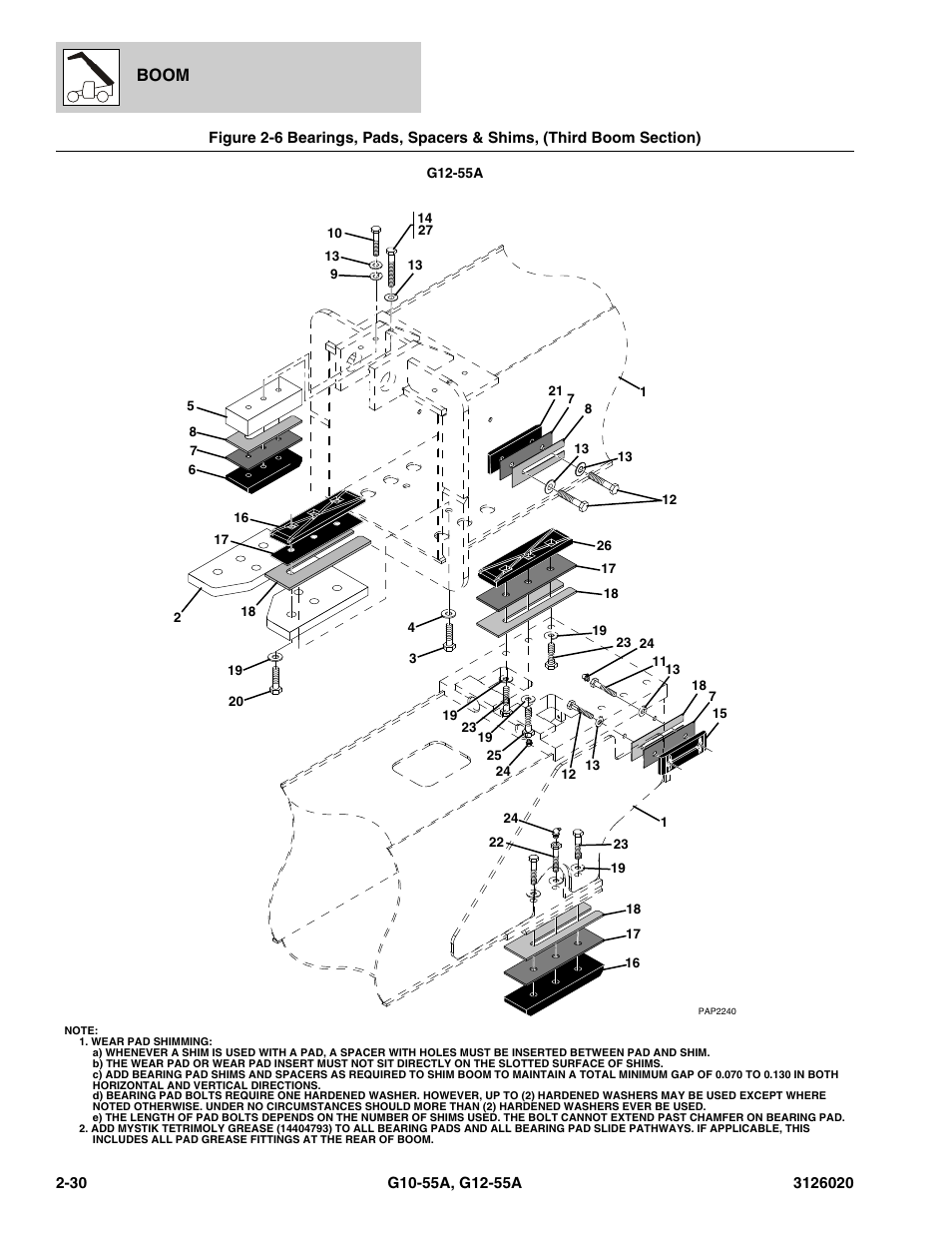 Boom | JLG G12-55A Parts Manual User Manual | Page 58 / 728