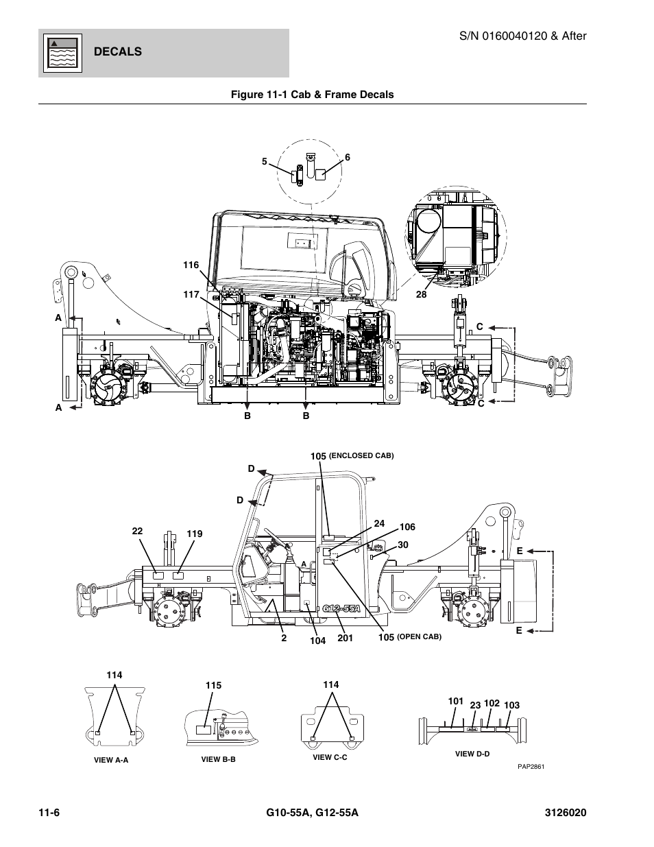 Decals | JLG G12-55A Parts Manual User Manual | Page 634 / 728