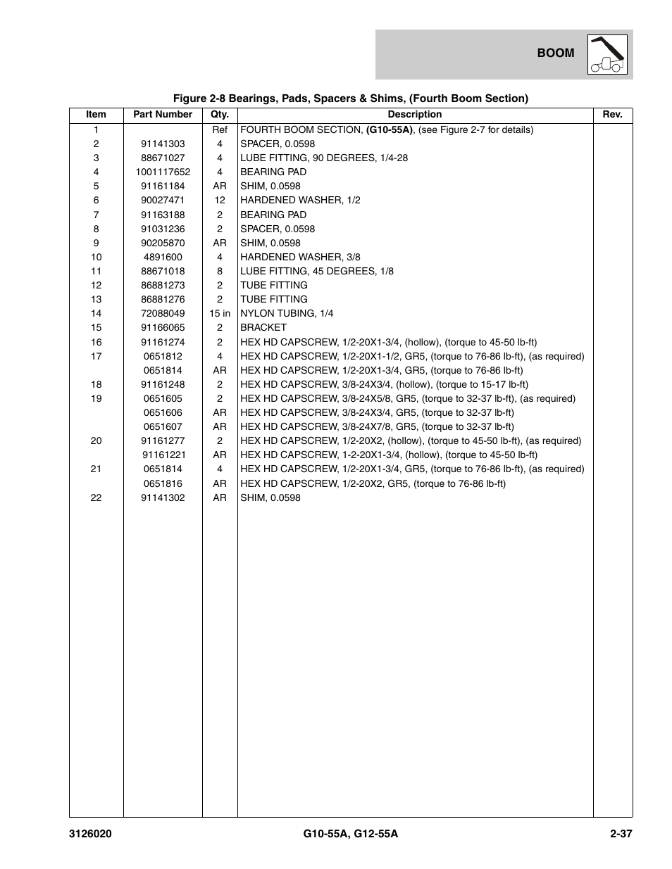 JLG G12-55A Parts Manual User Manual | Page 65 / 728