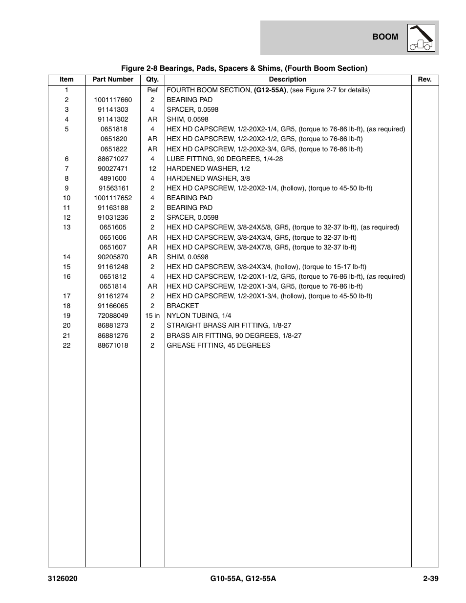 JLG G12-55A Parts Manual User Manual | Page 67 / 728