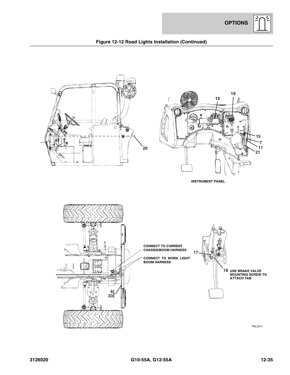 Options | JLG G12-55A Parts Manual User Manual | Page 675 / 728