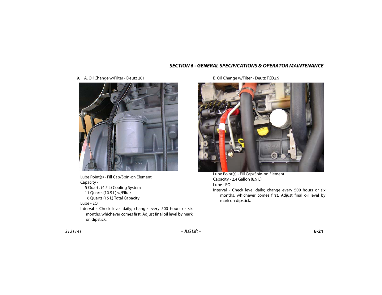 JLG 1200SJP Operator Manual User Manual | Page 113 / 128