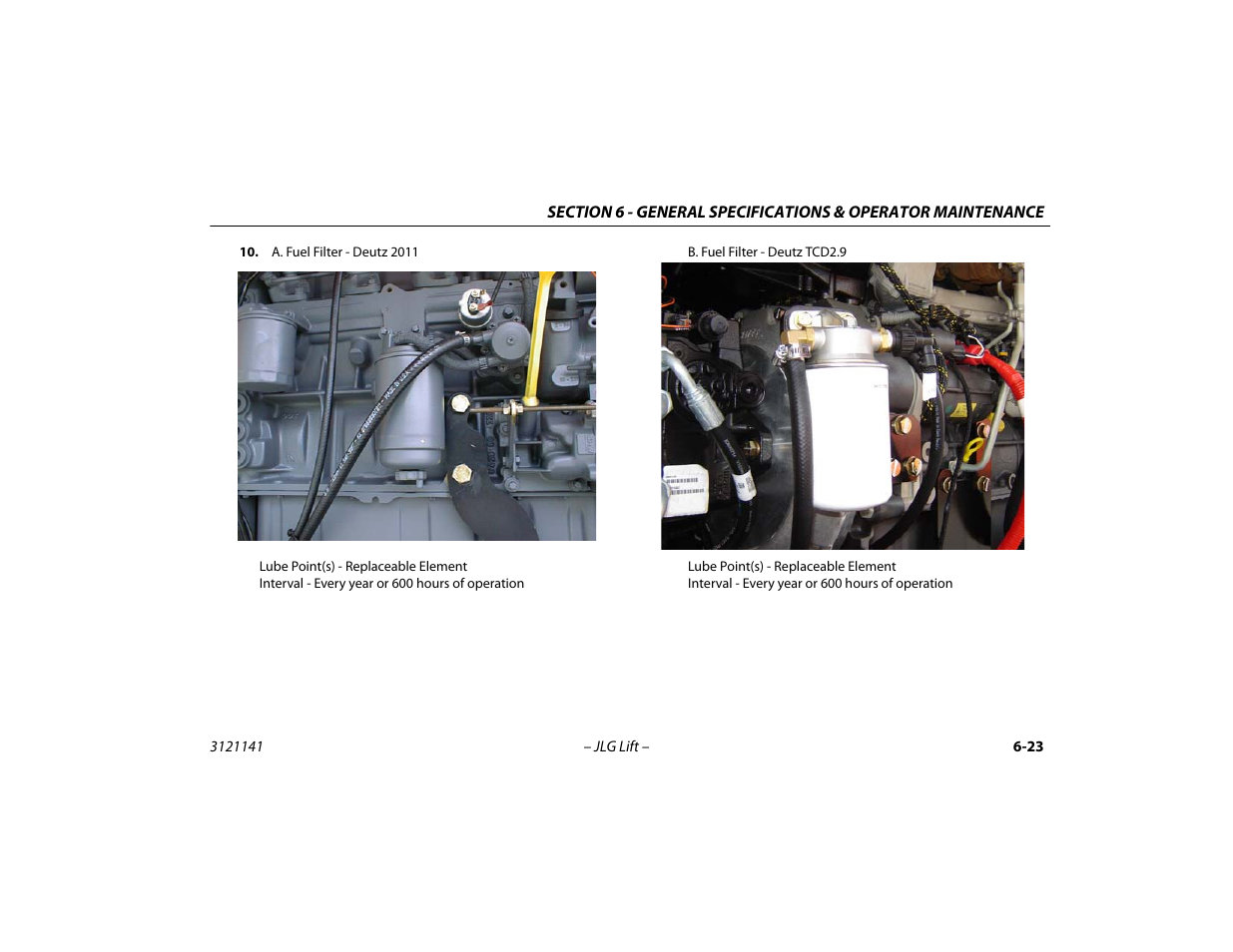 JLG 1200SJP Operator Manual User Manual | Page 115 / 128