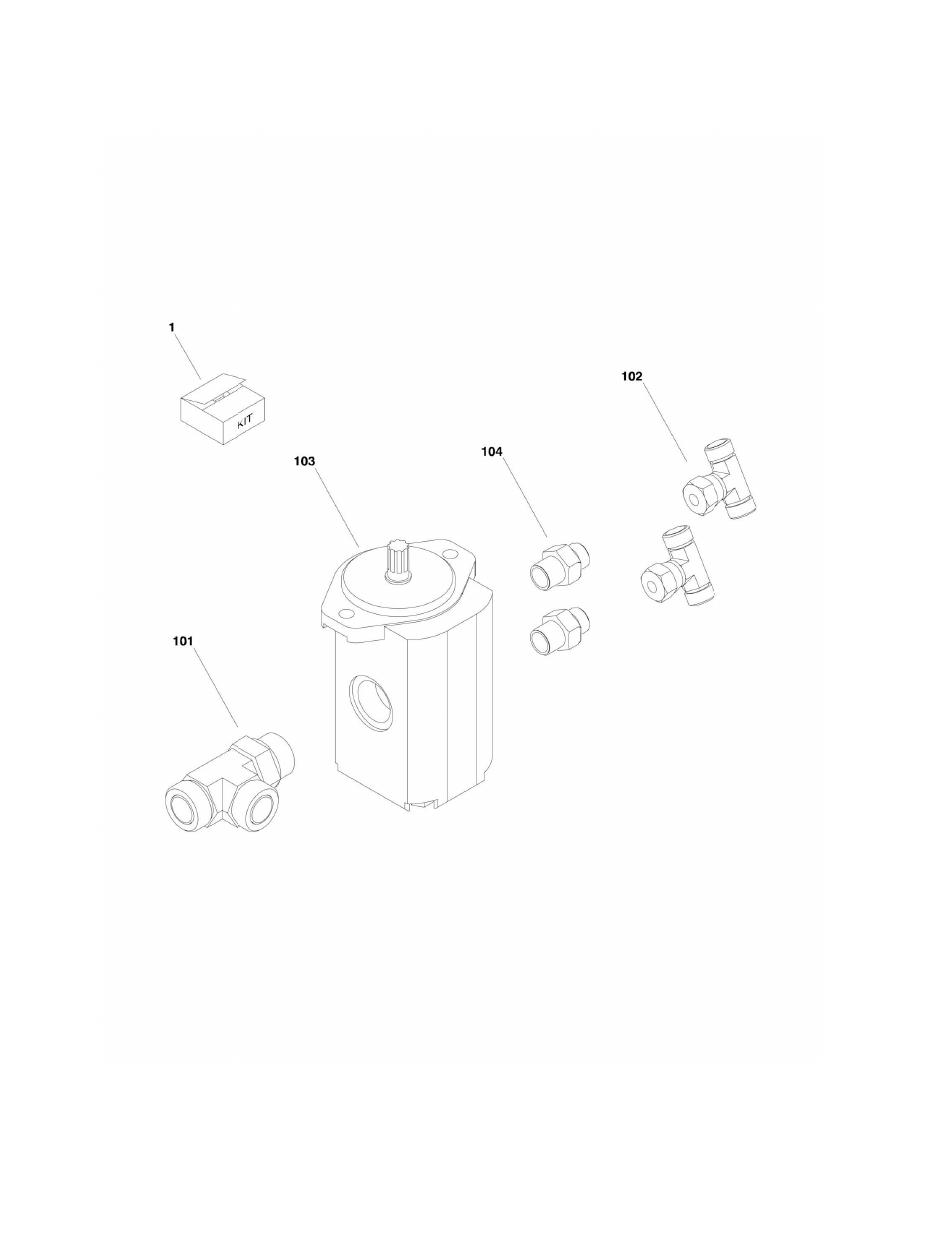 Figure 2-26. gear pump assembly | JLG 450A_AJ Series II Parts Manual User Manual | Page 216 / 490