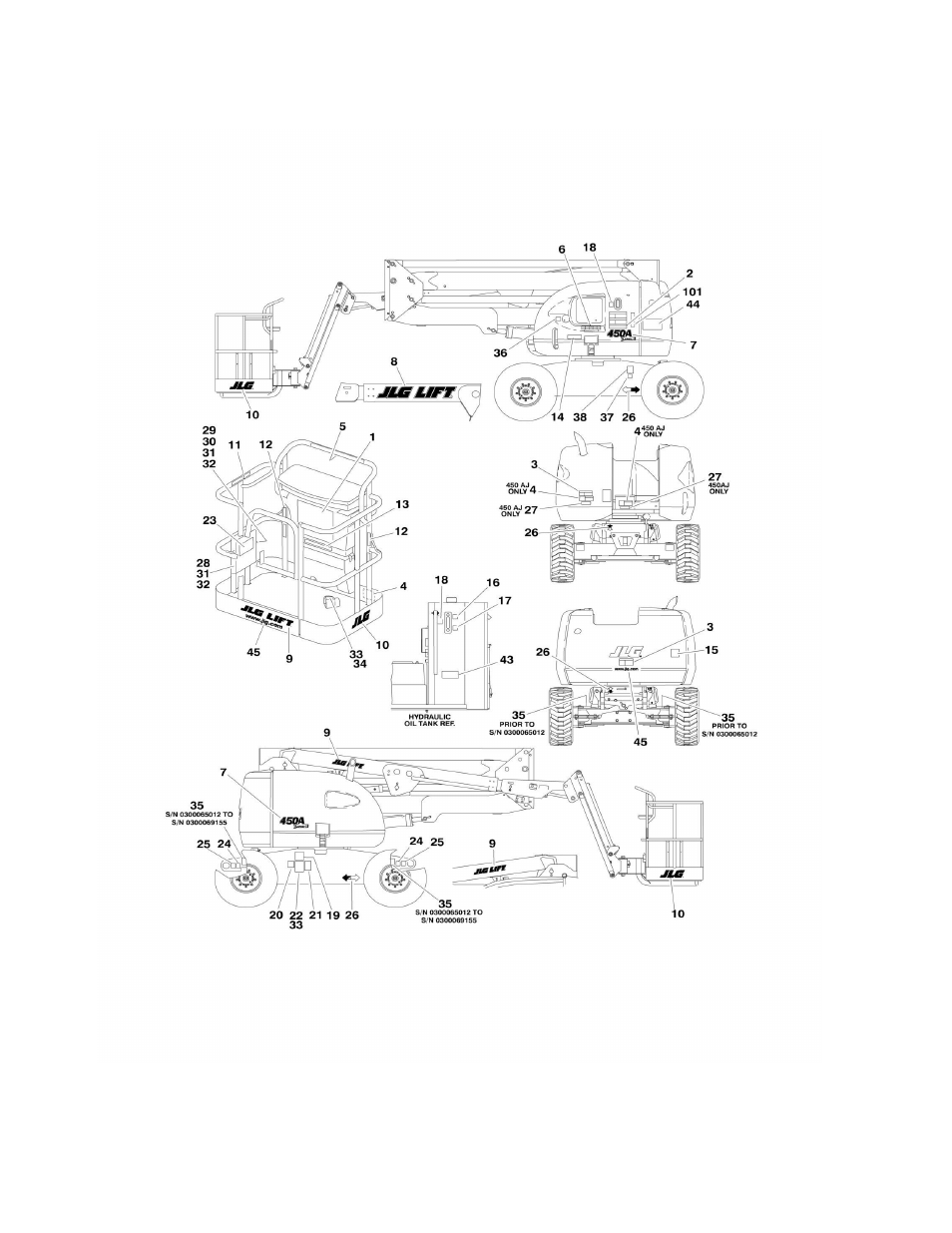 JLG 450A_AJ Series II Parts Manual User Manual | Page 432 / 490