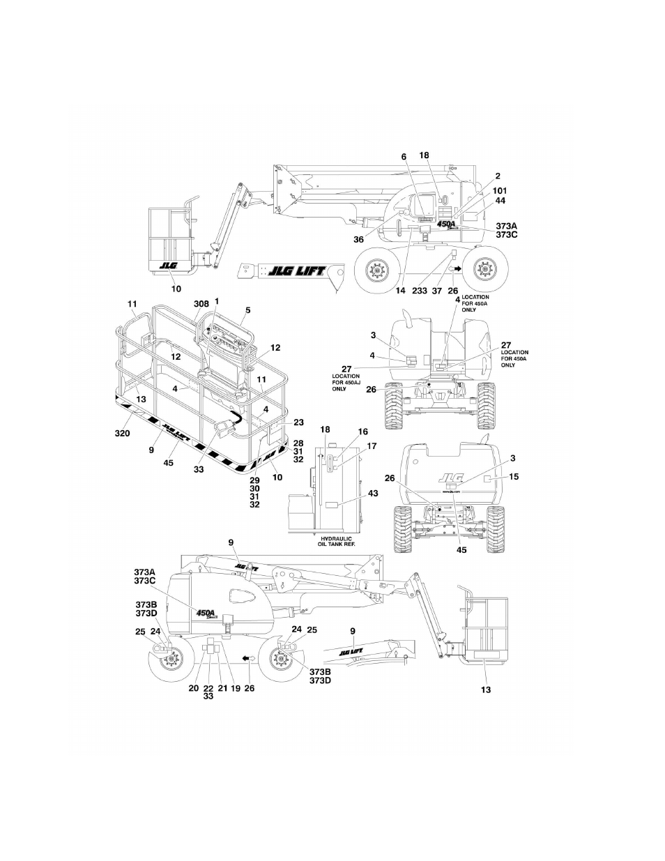 JLG 450A_AJ Series II Parts Manual User Manual | Page 436 / 490