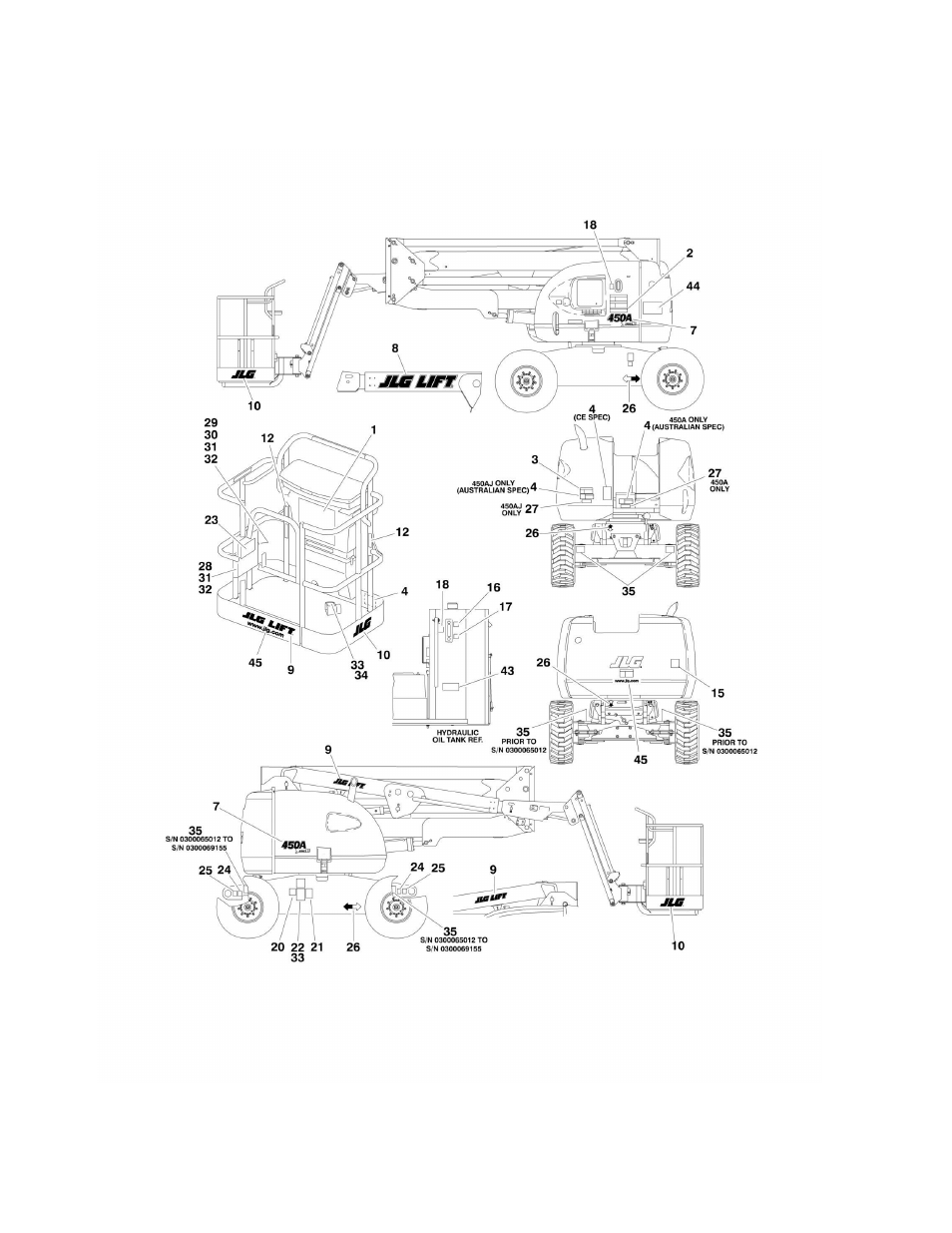 JLG 450A_AJ Series II Parts Manual User Manual | Page 450 / 490