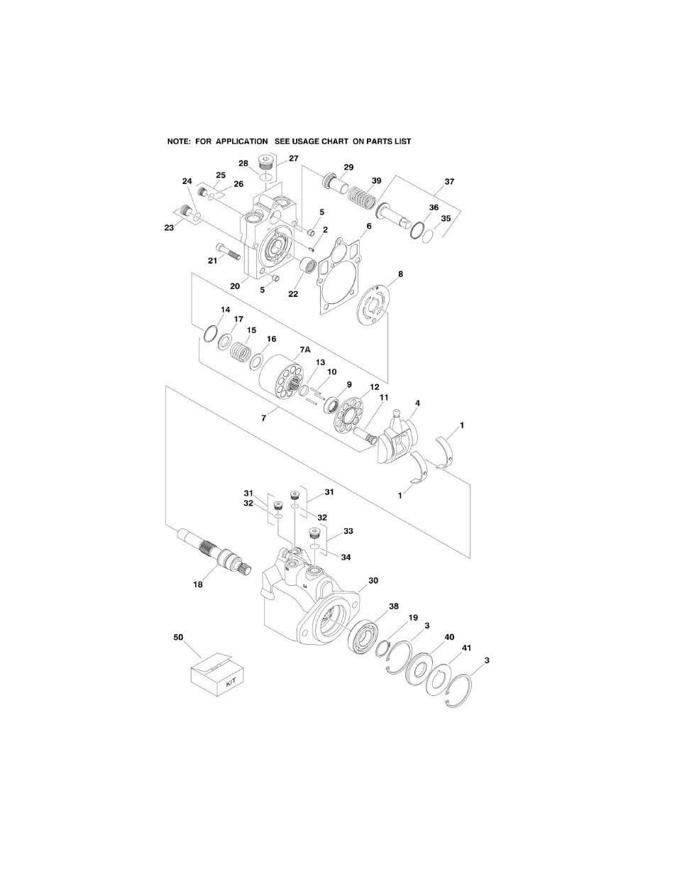 Figure 1-12. drive motor assembly (2wd) | JLG 450A_AJ Series II Parts Manual User Manual | Page 56 / 490