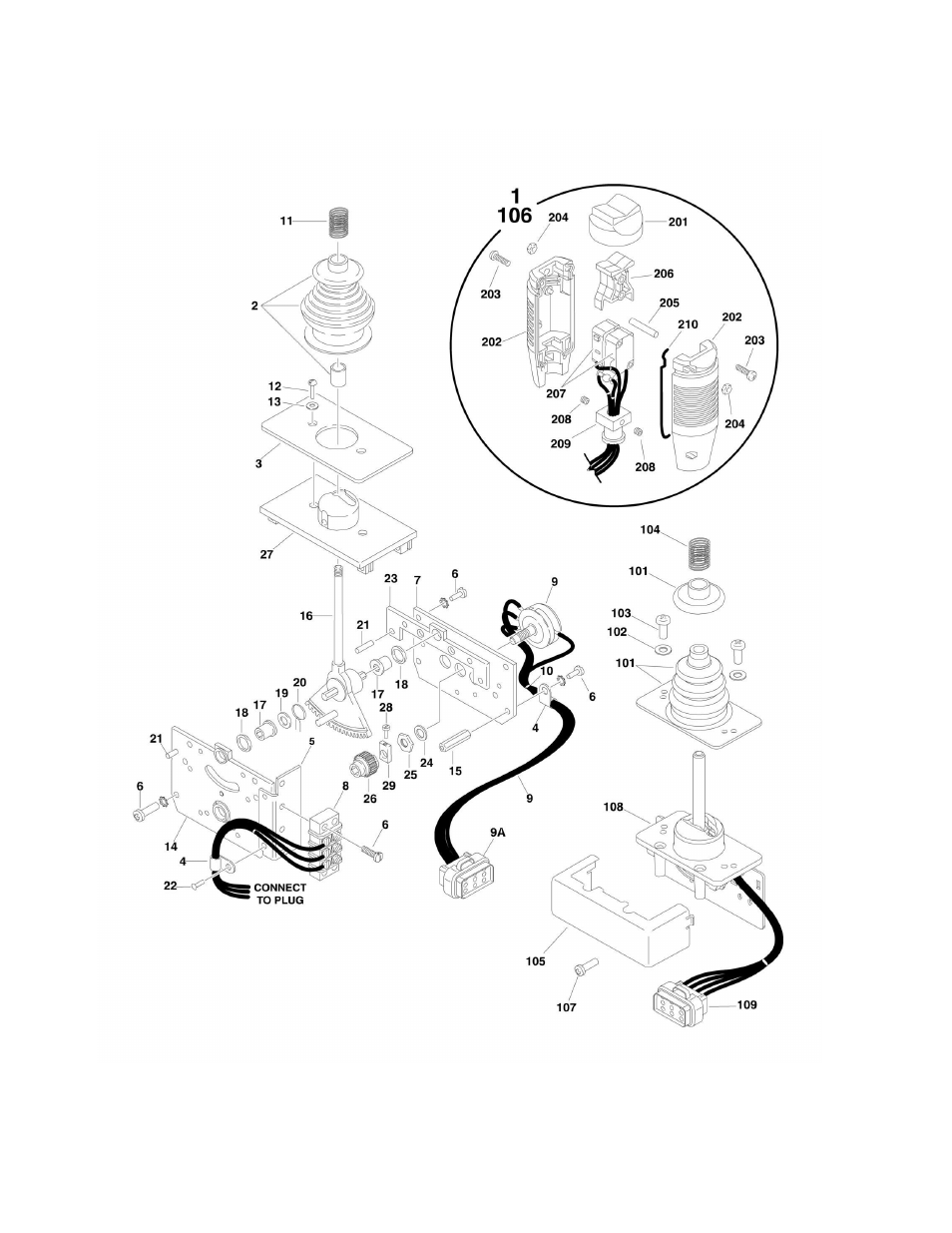 Figure 4-6. controller assembly (drive and steer) | JLG 450A_AJ Series II Parts Manual User Manual | Page 276 / 428