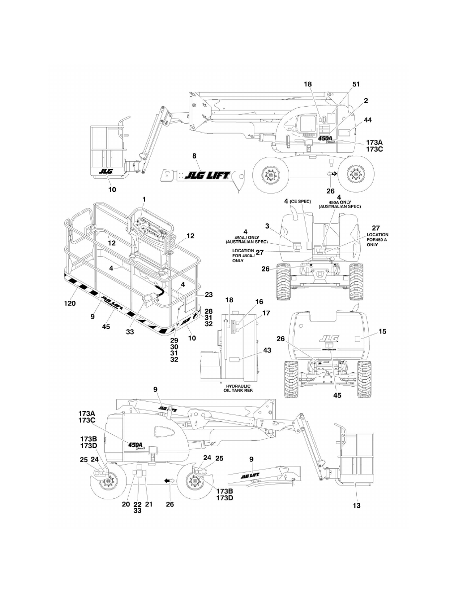 JLG 450A_AJ Series II Parts Manual User Manual | Page 398 / 428