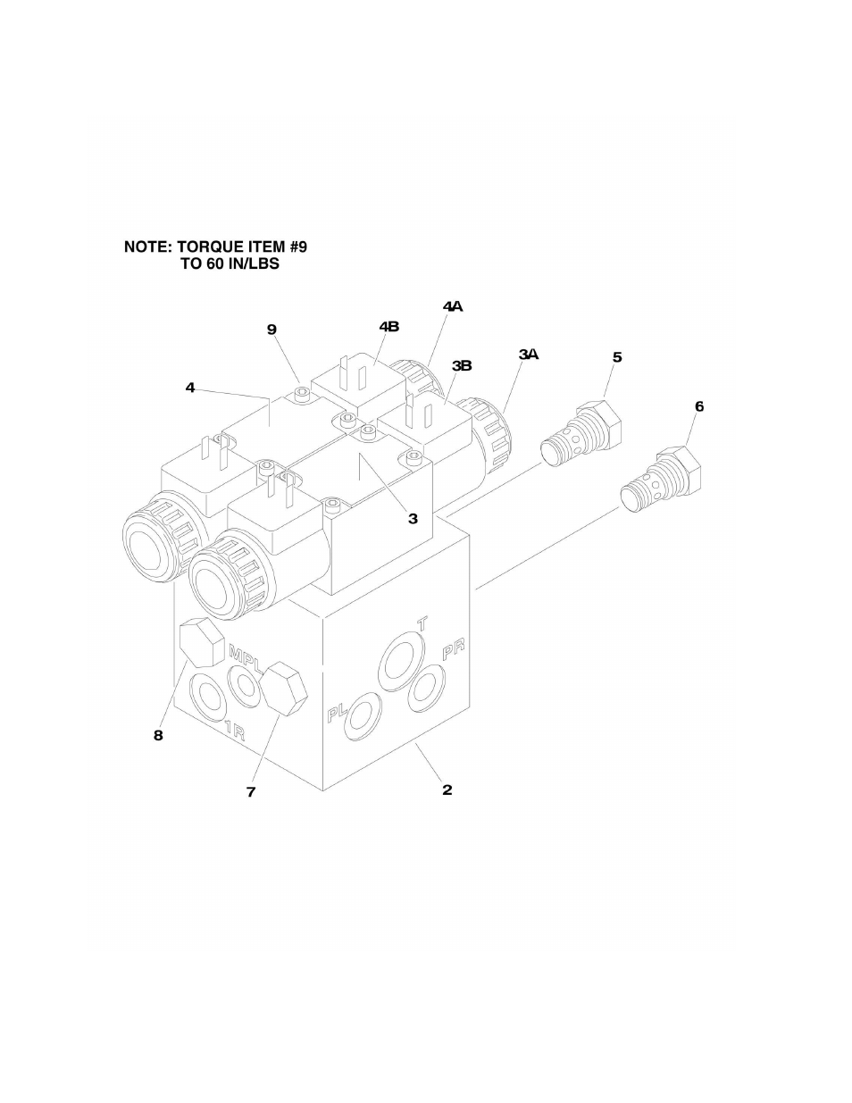 Figure 1-3. drive valve assembly (4wd only) | JLG M4069 Parts Manual User Manual | Page 14 / 210