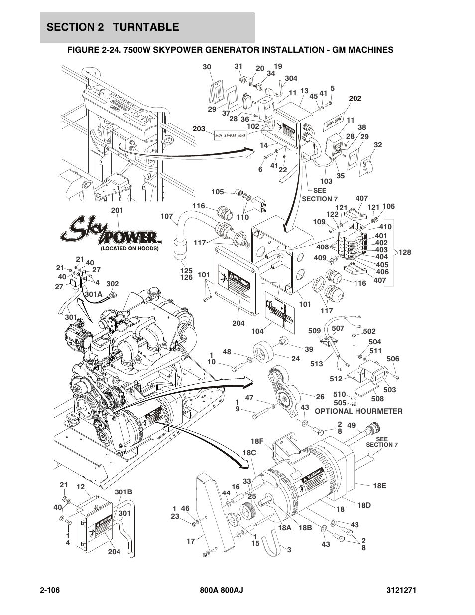 JLG 800A_AJ Parts Manual User Manual | Page 134 / 298